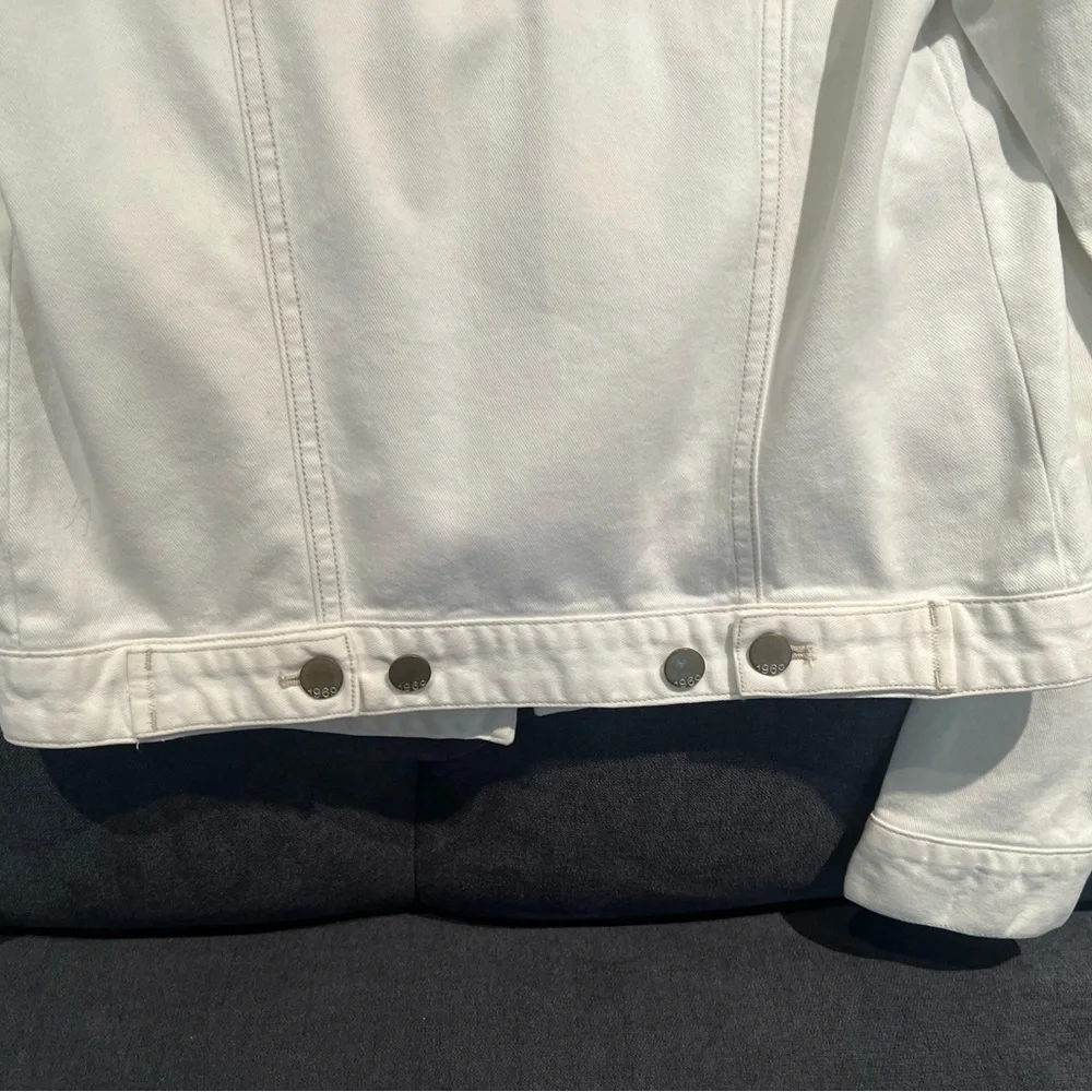 Vintage Gap white Jean jacket - Picture 7 of 10
